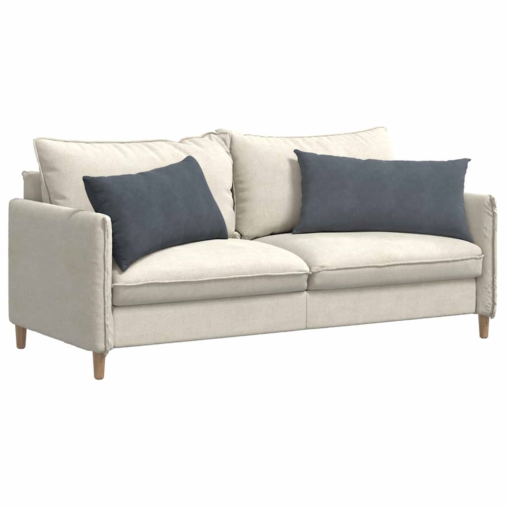 Μαξιλάρι Καναπέ 2 pcs Σκούρο Γκρι 80 x 40 cm