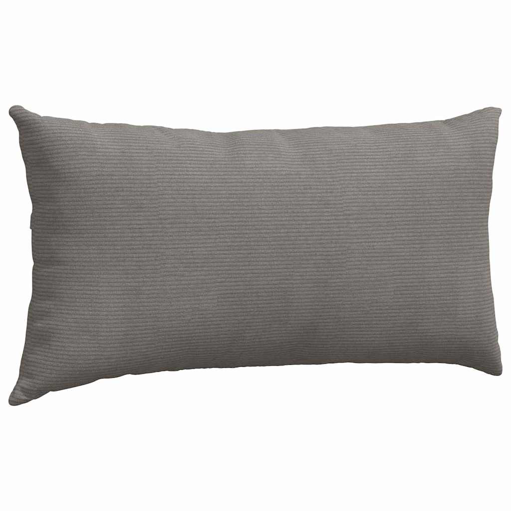 Μαξιλάρι Καναπέ 2 pcs Ανοιχτό γκρι 80 x 40 cm
