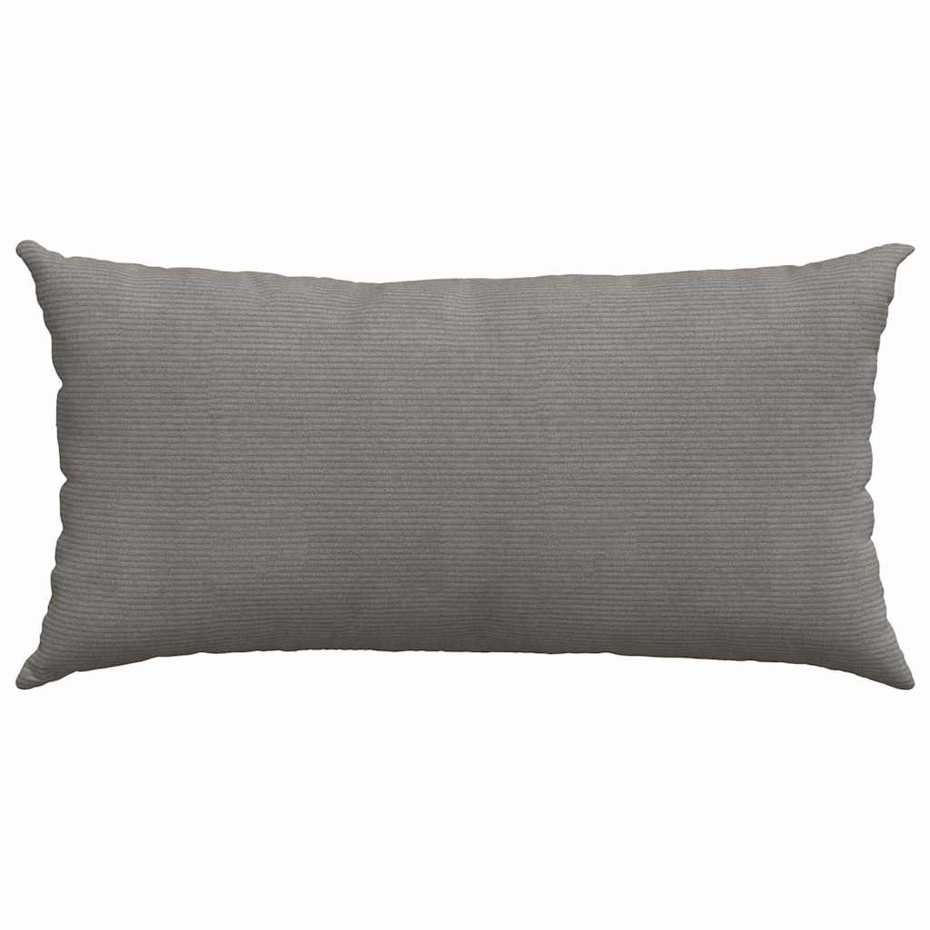 Μαξιλάρι Καναπέ 2 pcs Ανοιχτό γκρι 80 x 40 cm