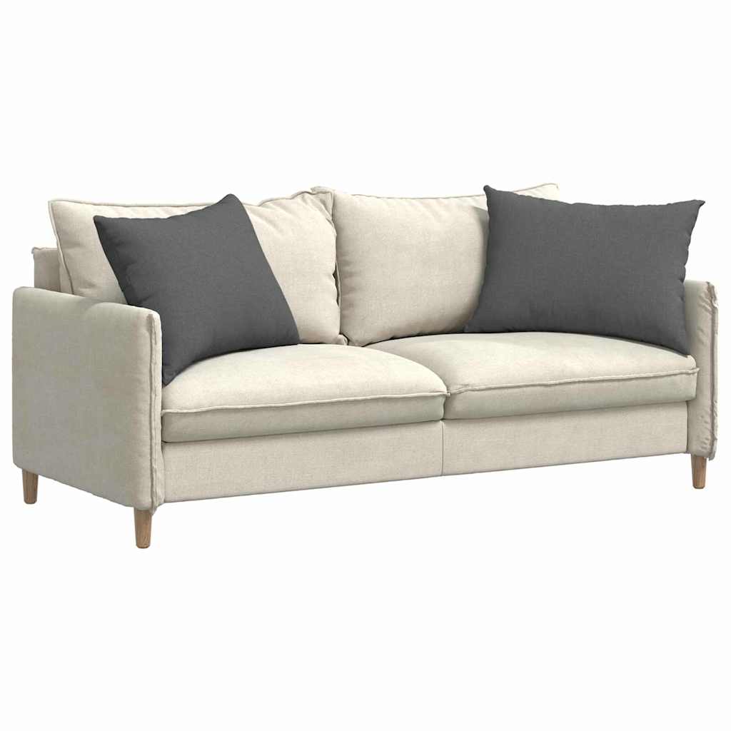 Μαξιλάρι Καναπέ 2 pcs Σκούρο Γκρι 70 x 50 cm ύφασμα