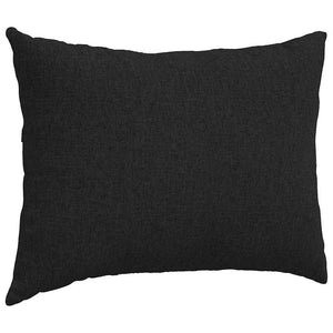 Μαξιλάρι Καναπέ 2 pcs Μαύρο 70 x 50 cm ύφασμα - Pakobazaar