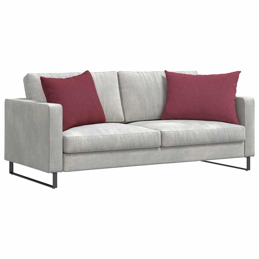 Μαξιλάρι Καναπέ 2 pcs Κόκκινο 70 x 50 cm ύφασμα