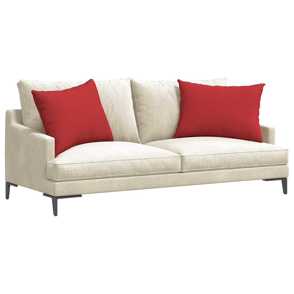 Μαξιλάρι Καναπέ 2 pcs Κόκκινο 70 x 50 cm ύφασμα
