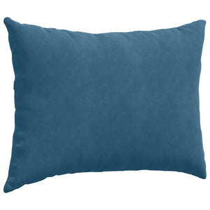 Μαξιλάρι Καναπέ 2 pcs Μπλε 70 x 50 cm Υφασμάτινο Κορντουρά - Pakobazaar