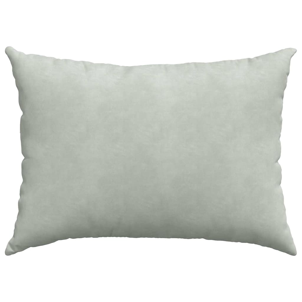 Μαξιλάρι Καναπέ 2 pcs Ανοιχτό γκρι 70 x 50 cm