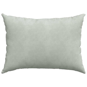 Μαξιλάρι Καναπέ 2 pcs Ανοιχτό γκρι 70 x 50 cm