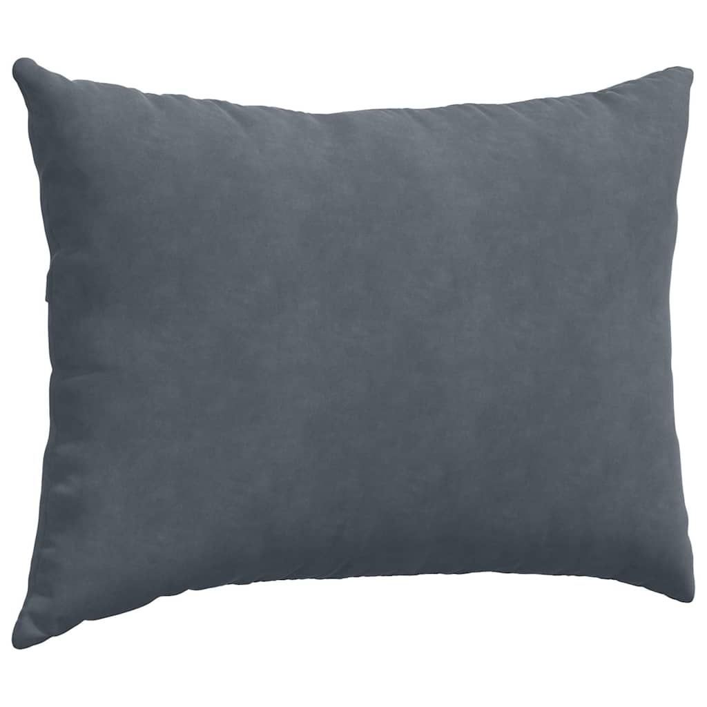Μαξιλάρι Καναπέ 2 pcs Σκούρο Γκρι 70 x 50 cm