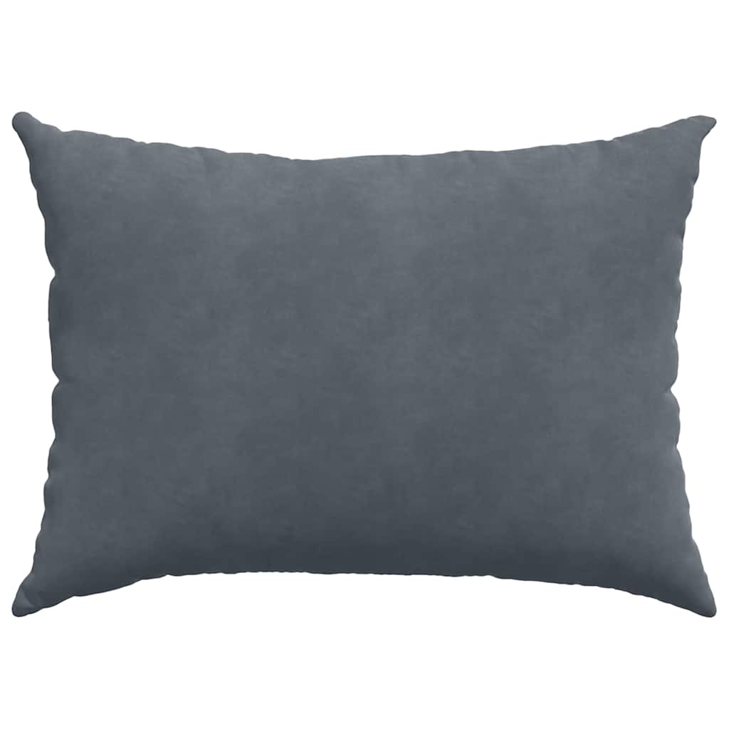 Μαξιλάρι Καναπέ 2 pcs Σκούρο Γκρι 70 x 50 cm