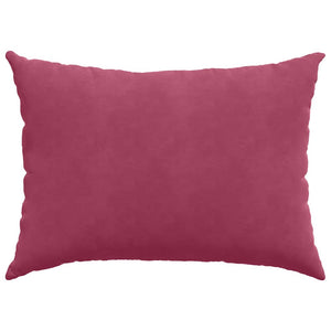 Μαξιλάρι Καναπέ 2 pcs Κόκκινο 70 x 50 cm Υφασμάτινο Κορντουρά