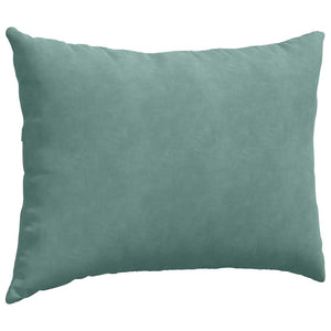 Μαξιλάρι Καναπέ 2 pcs Θαλασσί 70 x 50 cm Υφασμάτινο Κορντουρά
