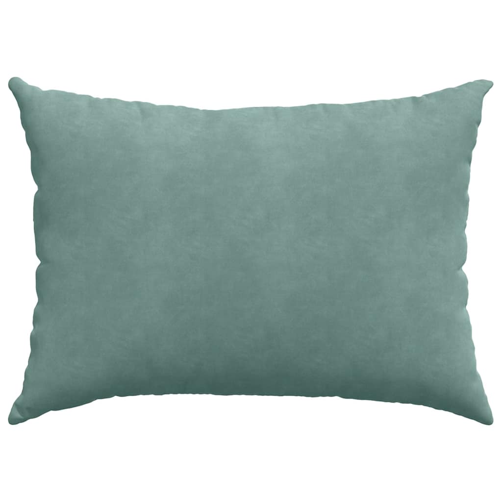 Μαξιλάρι Καναπέ 2 pcs Θαλασσί 70 x 50 cm Υφασμάτινο Κορντουρά