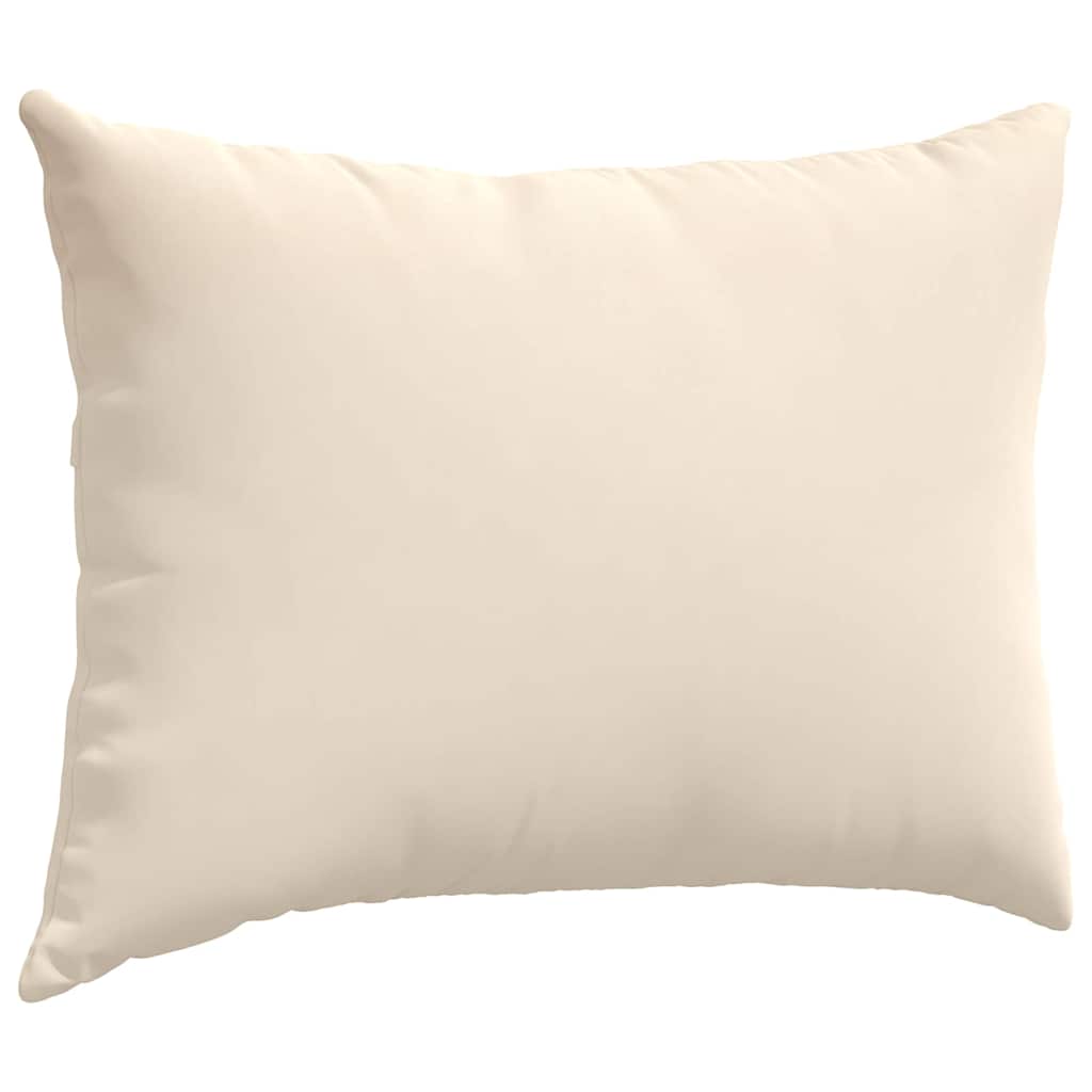 Μαξιλάρι Καναπέ 2 pcs Μπεζ 70 x 50 cm ύφασμα