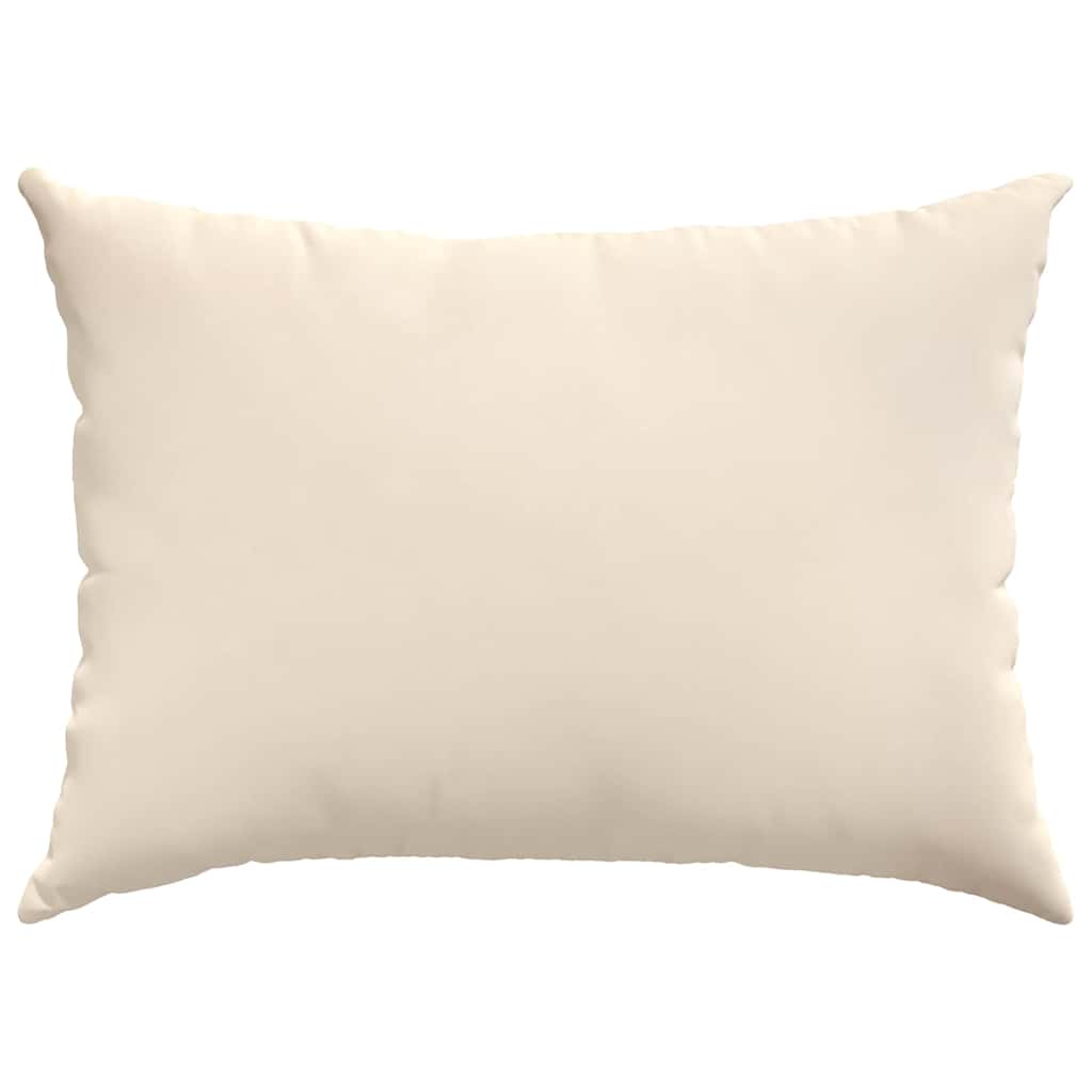 Μαξιλάρι Καναπέ 2 pcs Μπεζ 70 x 50 cm ύφασμα