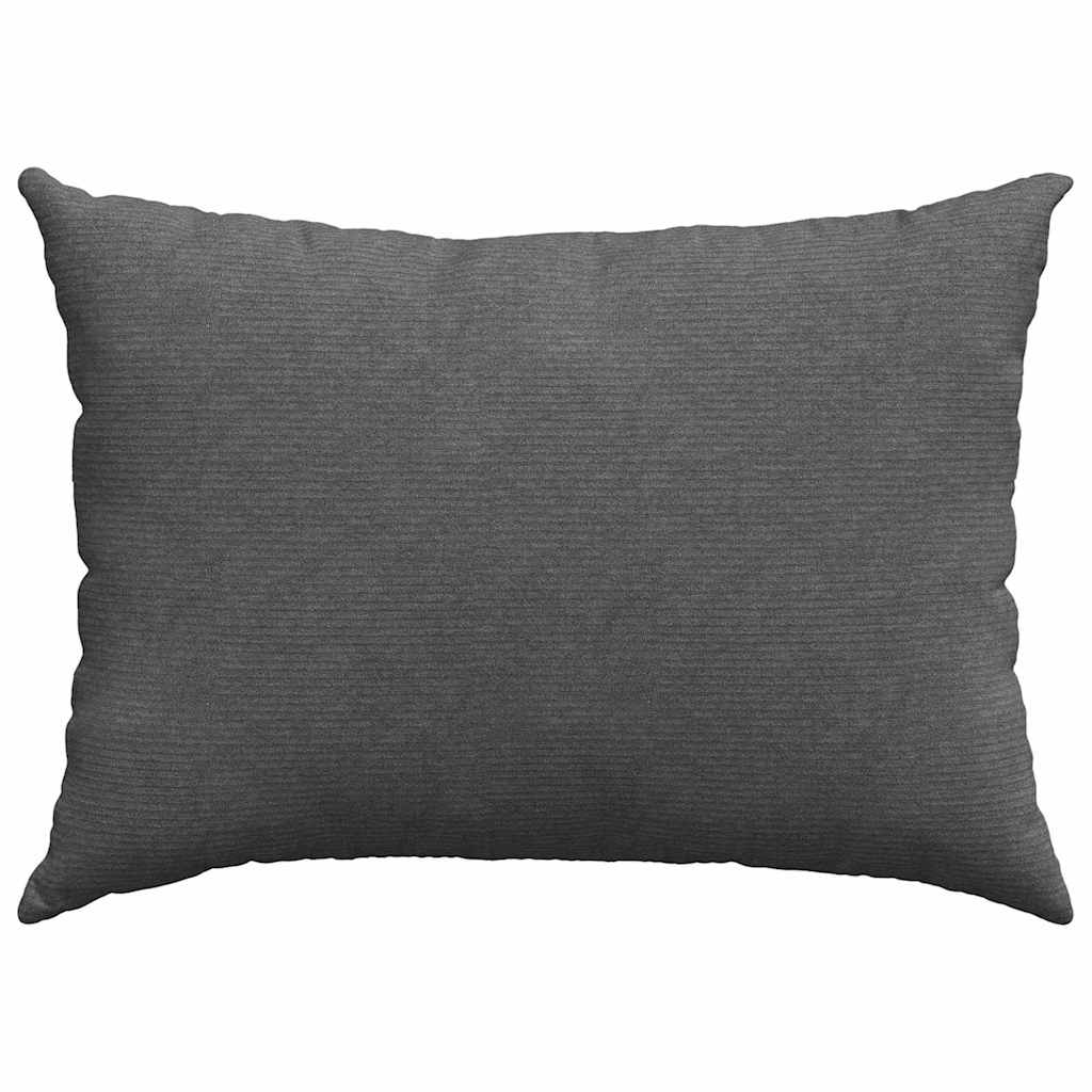Μαξιλάρι Καναπέ 2 pcs Σκούρο Γκρι 70 x 50 cm