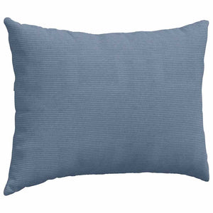 Μαξιλάρι Καναπέ 2 pcs Μπλε 70 x 50 cm Υφασμάτινο Κορντουρά