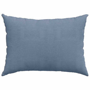 Μαξιλάρι Καναπέ 2 pcs Μπλε 70 x 50 cm Υφασμάτινο Κορντουρά