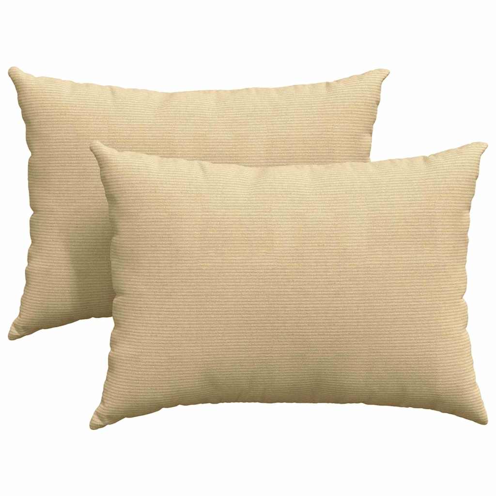 Μαξιλάρι Καναπέ 2 pcs Γκρι Πράσινο 70 x 50 cm