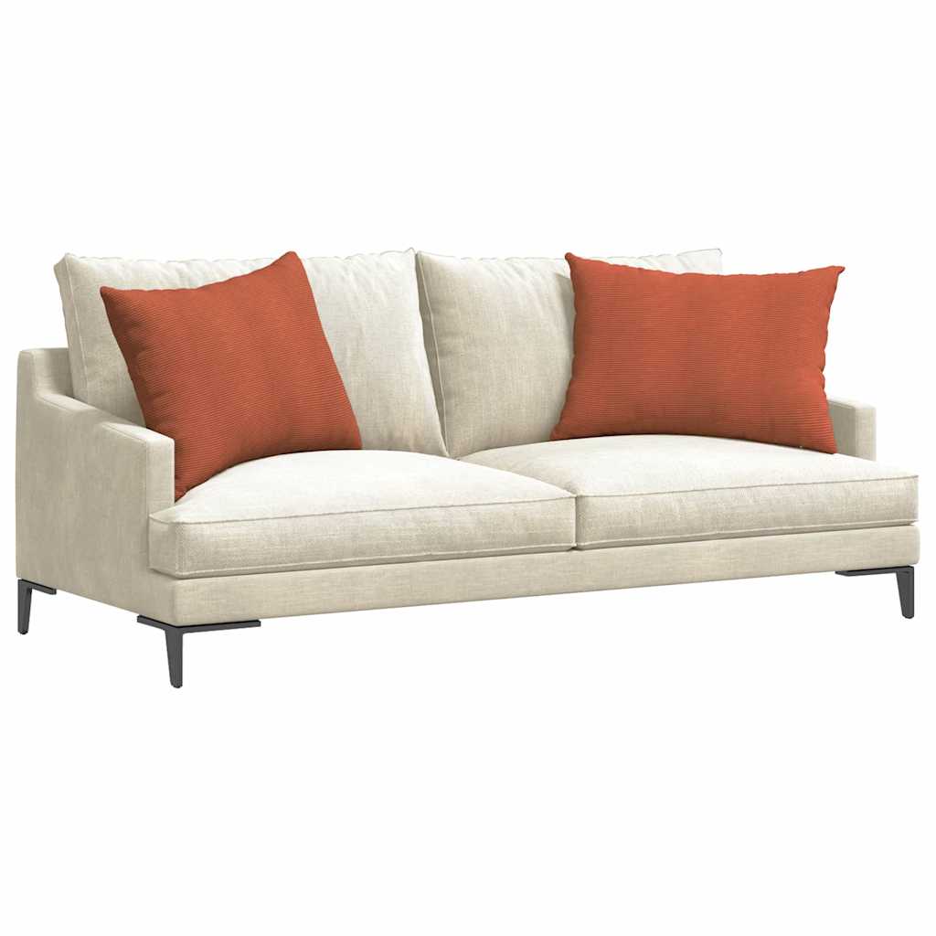 Μαξιλάρι Καναπέ 2 pcs Κόκκινο Πορτοκαλί 70 x 50 cm