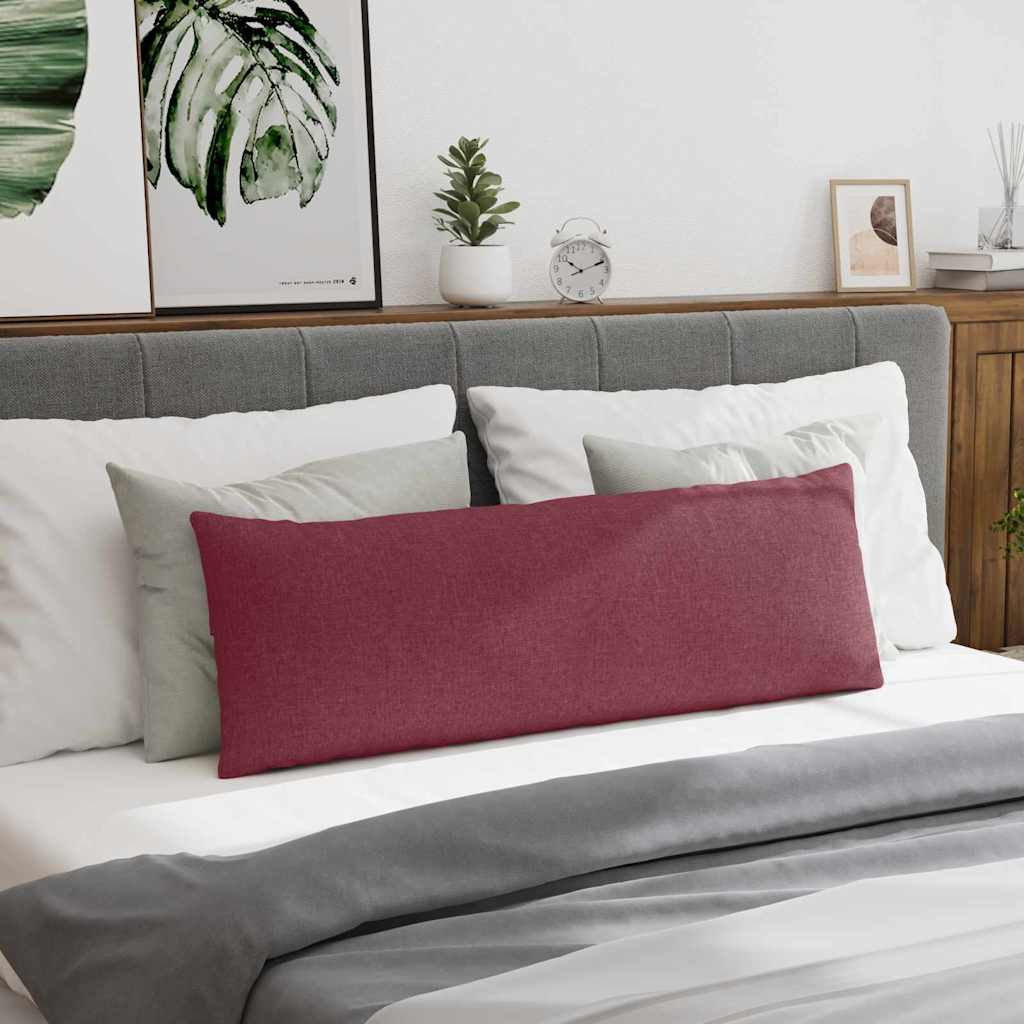 Μαξιλάρι Καναπέ 2 pcs Κόκκινο 120 x 40 cm ύφασμα