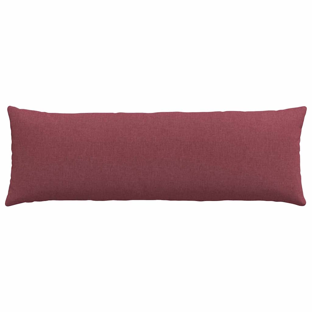 Μαξιλάρι Καναπέ 2 pcs Κόκκινο 120 x 40 cm ύφασμα