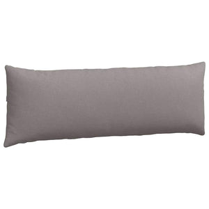 Μαξιλάρι Καναπέ 2 τμχ. ύφασμα Taupe 120 x 40 cm