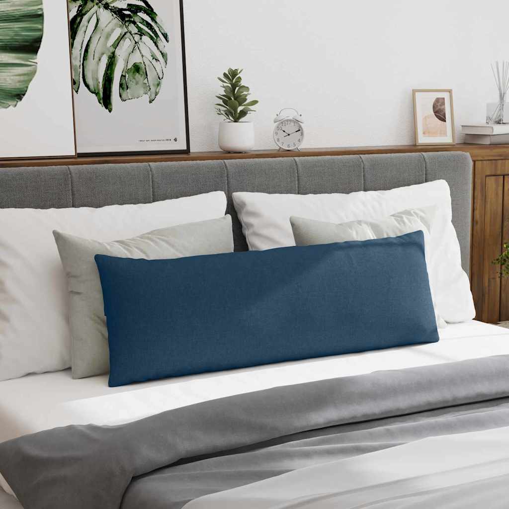 Μαξιλάρι Καναπέ 2 pcs Μπλε 120 x 40 cm ύφασμα