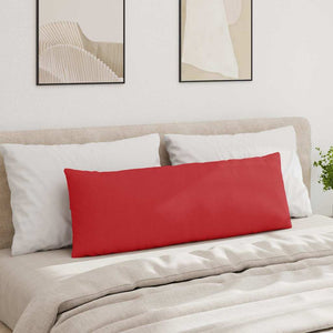 Μαξιλάρι Καναπέ 2 τμχ. ύφασμα Κόκκινο 120 x 40 cm