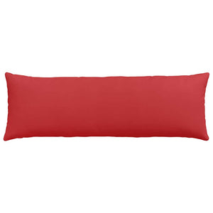 Μαξιλάρι Καναπέ 2 τμχ. ύφασμα Κόκκινο 120 x 40 cm