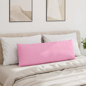 Μαξιλάρι Καναπέ 2 τμχ. ύφασμα Ροζ 120 x 40 cm