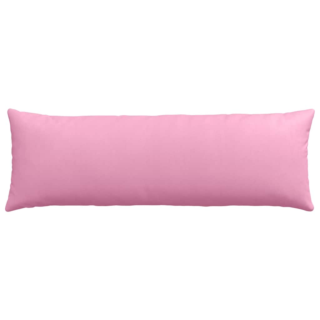 Μαξιλάρι Καναπέ 2 pcs Ροζ 120 x 40 cm ύφασμα