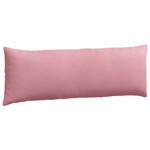 Μαξιλάρι Καναπέ 2 pcs Ροζ 120 x 40 cm Υφασμάτινο Κορντουρά
