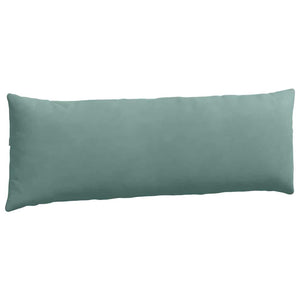 Μαξιλάρι Καναπέ 2 pcs Θαλασσί 120 x 40 cm Υφασμάτινο Κορντουρά