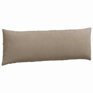 Μαξιλάρι Καναπέ 2 τμχ. ύφασμα Taupe 120 x 40 cm