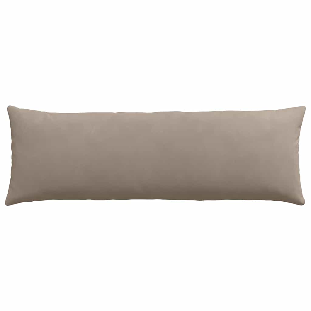 Μαξιλάρι Καναπέ 2 pcs Taupe 120 x 40 cm ύφασμα