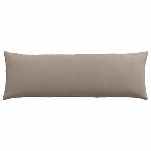 Μαξιλάρι Καναπέ 2 τμχ. ύφασμα Taupe 120 x 40 cm