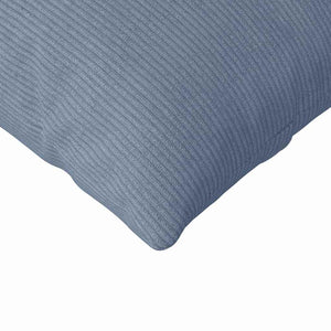 Μαξιλάρι Καναπέ 2 pcs Μπλε 120 x 40 cm Υφασμάτινο Κορντουρά