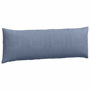 Μαξιλάρι Καναπέ 2 pcs Μπλε 120 x 40 cm Υφασμάτινο Κορντουρά