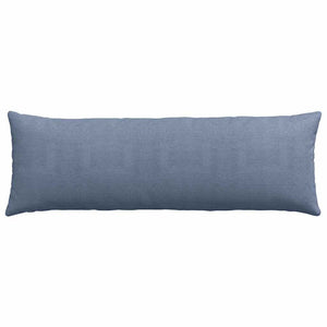 Μαξιλάρι Καναπέ 2 pcs Μπλε 120 x 40 cm Υφασμάτινο Κορντουρά