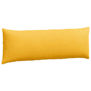 Μαξιλάρι Καναπέ 2 pcs Απαλό Κίτρινο 120 x 40 cm