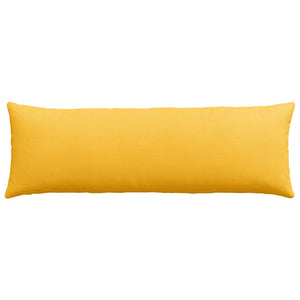 Μαξιλάρι Καναπέ 2 pcs Απαλό Κίτρινο 120 x 40 cm