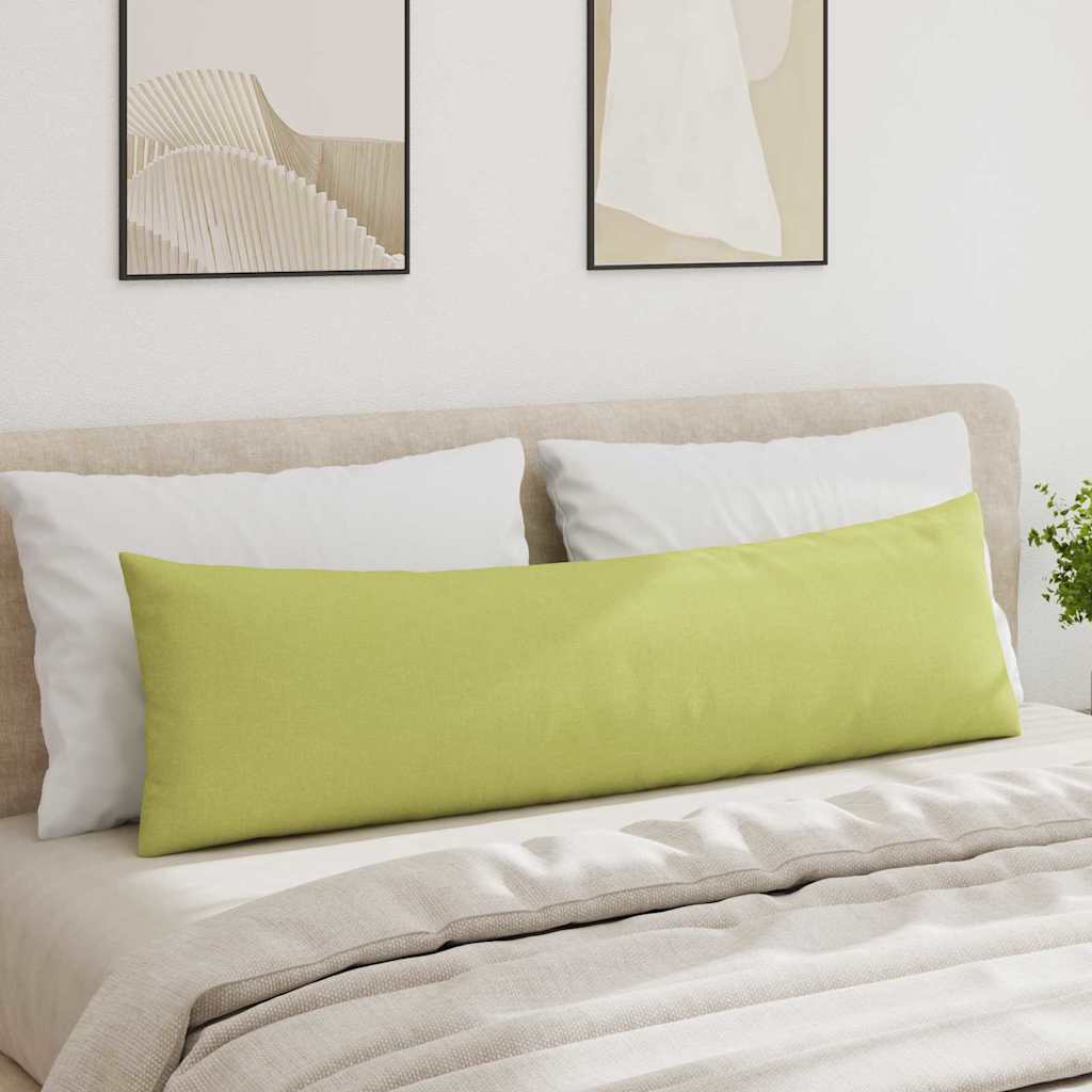 Μαξιλάρι Καναπέ 2 pcs Ανοιχτό Πράσινο 145 x 40 εκ. ύφασμα