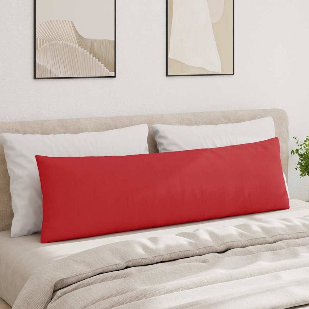Μαξιλάρι Καναπέ 2 pcs Κόκκινο 145 x 40 εκ. ύφασμα