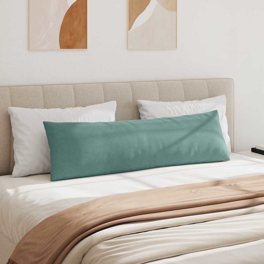 Μαξιλάρι Καναπέ 2 pcs Θαλασσί 145 x 40 εκ. Υφασμάτινο Κορντουρά