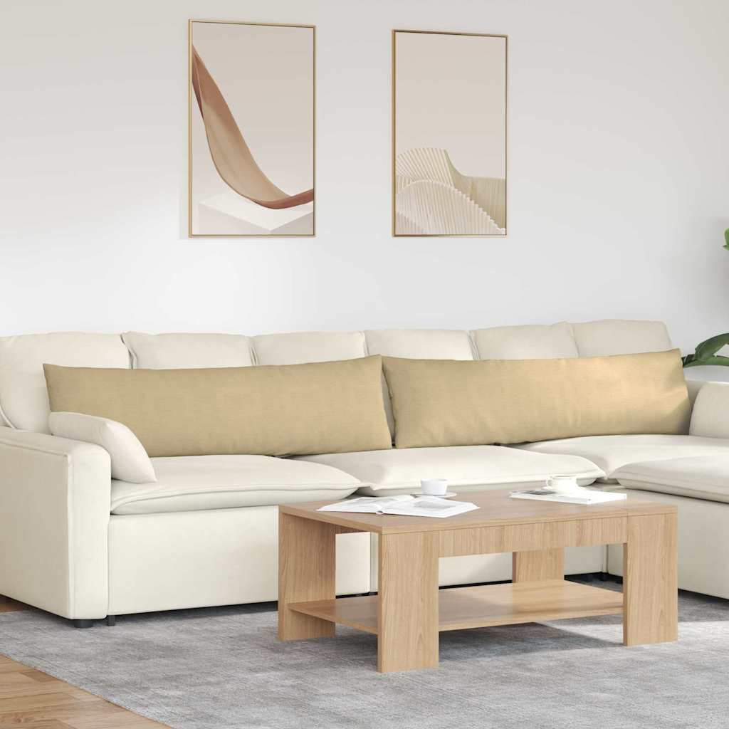 Μαξιλάρι Καναπέ 2 pcs Γκρι Πράσινο 145 x 40 εκ.