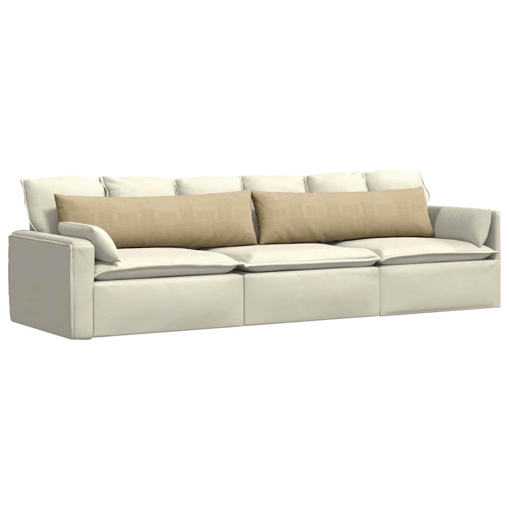 Μαξιλάρι Καναπέ 2 pcs Γκρι Πράσινο 145 x 40 εκ.