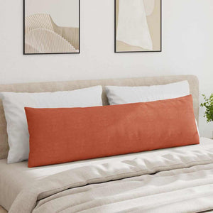 Μαξιλάρι Καναπέ 2 pcs Κόκκινο Πορτοκαλί 145 x 40 εκ.