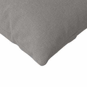 Μαξιλάρι Καναπέ 2 τμχ. ύφασμα Taupe 200 x 40 εκ.