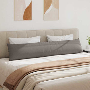 Μαξιλάρι Καναπέ 2 τμχ. ύφασμα Taupe 200 x 40 εκ.
