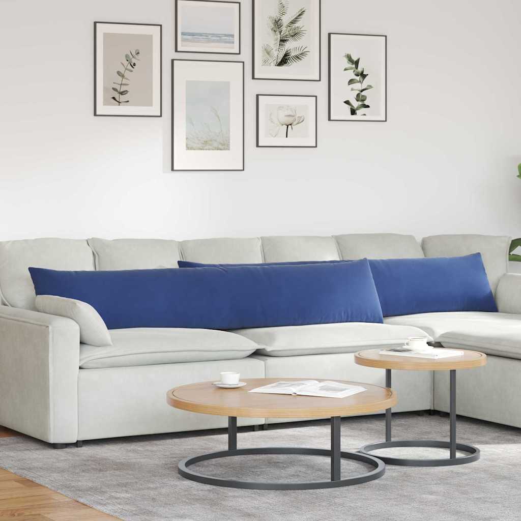 Μαξιλάρι Καναπέ 2 pcs Μπλε Αστυνομίας 200 x 40 εκ.