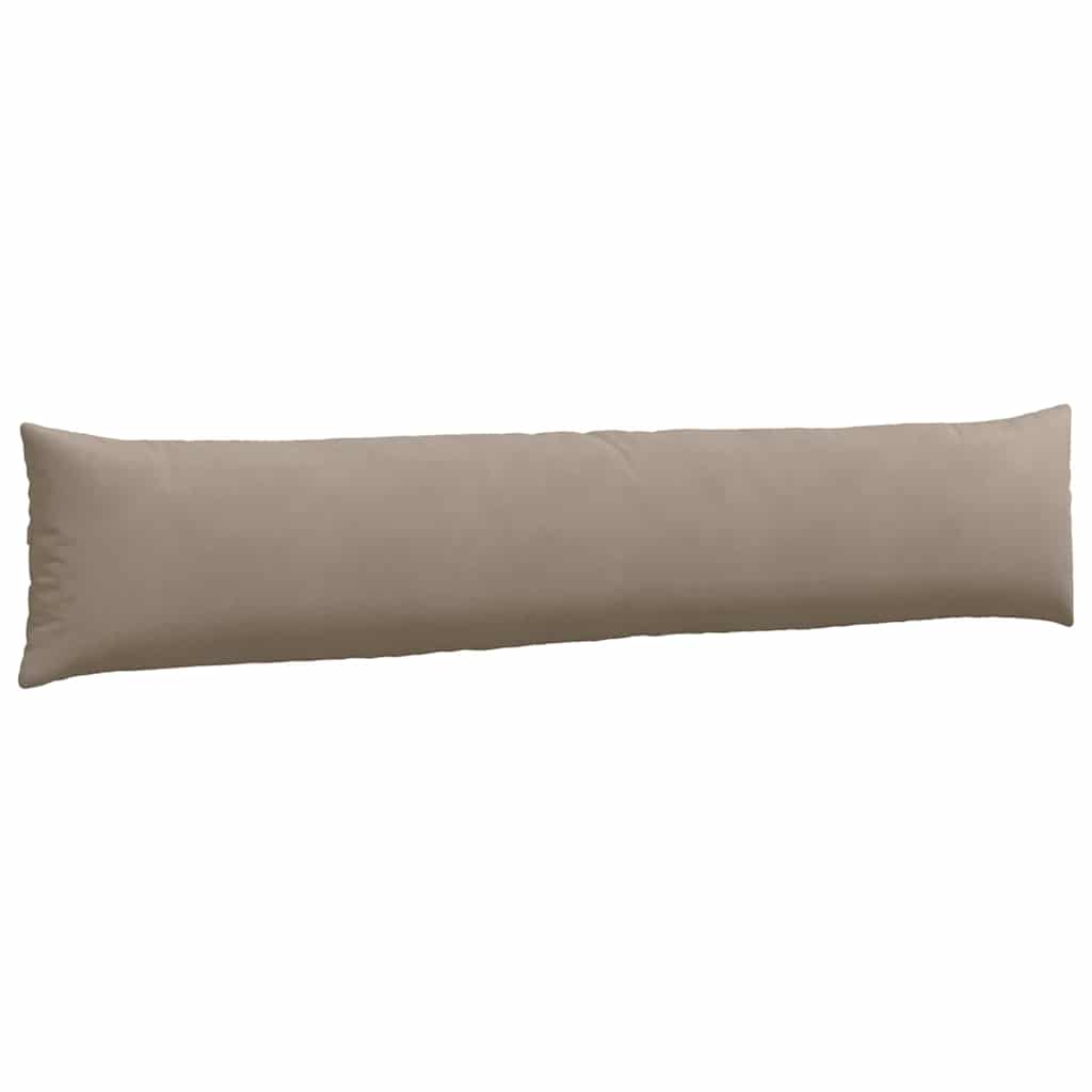 Μαξιλάρι Καναπέ 2 pcs Taupe 200 x 40 εκ. ύφασμα